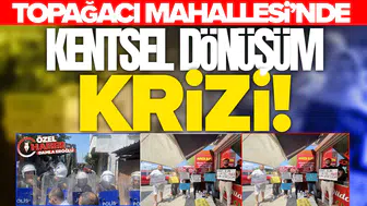Ümraniye Topağacı Mahallesi’nde kentsel dönüşüm krizi