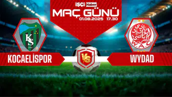 Kocaelispor-Wydad Casablanca maçı ne zaman, saat kaçta ve hangi kanalda?