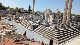 Apollon Tapınağı güçlendirme çalışmalarının ardından ziyarete açıldı