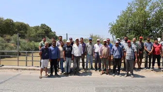 Aydın'da çiftçilerden su eylemi: Adaletli olun çağrısı!