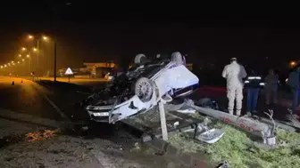 Hatay'da kaza: Anne ve baba yaralandı, 1 yaşındaki bebek öldü