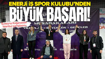 Enerji İş Spor Kulübü’nden büyük başarı: Sukeyna Koğanaslan İstanbul şampiyonu