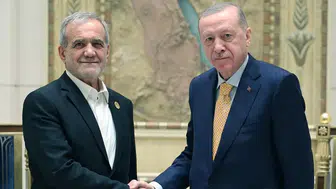 Cumhurbaşkanı Erdoğan, İran Cumhurbaşkanı Pezeşkiyan ile görüştü