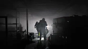 Çorum'da halı yıkama fabrikasında yangın!