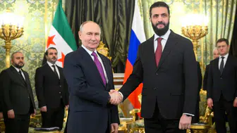 Moskova'da kritik görüşme: Putin ve Şara bir araya geldi