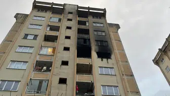 Giresun'da babasıyla yaşadığı evi ateşe verdi!