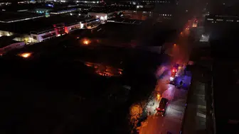 Bursa Nilüfer OSB'de yangın: Kontrol altına alındı