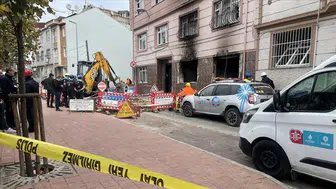 Ataşehir'de doğal gaz patladı!