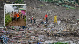 Endonezya'daki heyelanda can kaybı 16'ya yükseldi