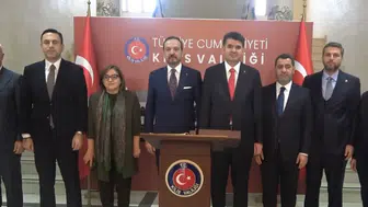 Ak Parti Genel Başkan Yardımcısı Zorlu, Kilis Valiliği'ni ziyaret etti