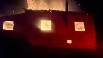 Bilecik'te köy evinde korkutan yangın!