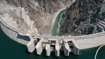 Hidroelektrik santralinde yangın çıktı