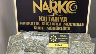 Kütahya'da uyuşturucu operasyonunda 4 şüpheli tutuklandı