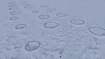 Adıyaman'daki Çat Barajı buz tuttu!