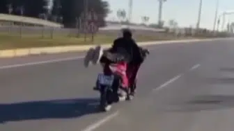 Hatay’da motosiklet üzerinde yatan çocuğa 50 bin TL ceza!