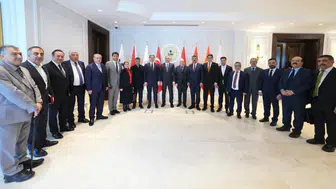 İçişleri Bakanı Yerlikaya, Ezidi toplumu temsilcileriyle bir araya geldi