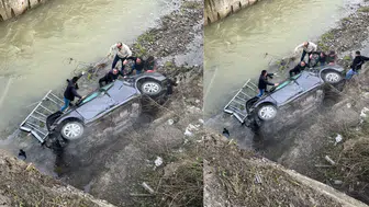 Zonguldak'ta kaza: Otomobil köprüden dereye uçtu