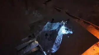 Hakkari Yüksekova'da cami çatısı çöktü