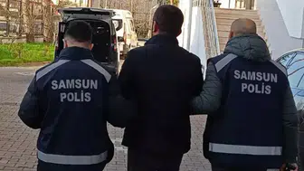 Samsun'da 23 yıl hapis cezası bulunan firar hükümlü yakalandı