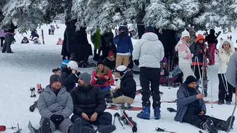 Uludağ’da telesiyej arızalandı , 40 tatilci mahsur kaldı