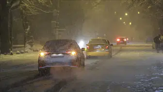 Ankara'da yollar kayganlaştı, kazalar peş peşe geldi!