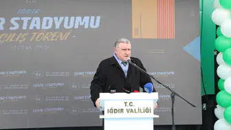 Bakan Bak, Iğdır Şehir Stadyumunun açılışına katıldı