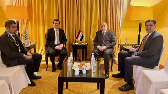 Irak Dışişleri Bakanı Hüseyin, Almanya'da SDG elebaşı Abdi ile görüştü