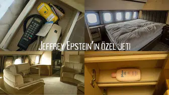 Jeffrey Epstein'in Lolita Express jetinden görüntüler ortaya çıktı