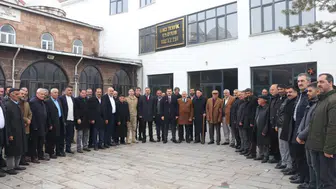 Ağrı Tutak'ta husumetli iki köy halkı barıştırıldı