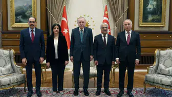 Cumhurbaşkanı Erdoğan, DEM Parti heyetini kabul etti!