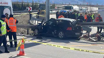 Karaman'da feci kaza : Karı koca hayatını kaybetti