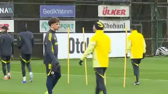 Fenerbahçe, Nottingham Forest maçı öncesi son antrenmanında