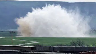 Tekirdağ Muratlı çevreyolunda su hattı patladı : Tazyikli su paniğe neden oldu