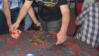 Samsun'da kumar masasının faturası ağır oldu : 4 şahsa 46 bin lira ceza kesildi