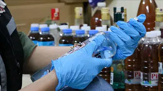 Adana'da kaçak alkol baskını : 21 bin litre yakalandı