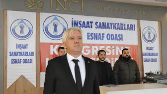 Salihli inşaatçılarda Tuncay Ünlü yeniden başkan seçildi