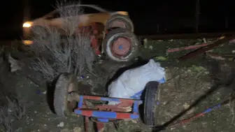 Şanlıurfa'da otomobil at arabasına çarptı : 2 kişi yaralandı