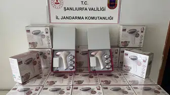 Şanlıurfa'da 1,2 milyon liralık kaçak epilasyon cihazı operasyonu