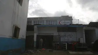 Suriye'de Ayunlbeyda Hastanesi sel nedeniyle kullanılamaz hale geldi