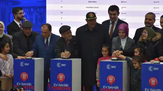 Bakan Göktaş : Ev sahibi olma hayalini 'Yüzyılın Konut Projesi' ile gerçek kılıyoruz