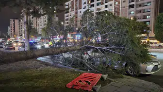 Kayseri'de kuvvetli rüzgar ve fırtına uyarısı