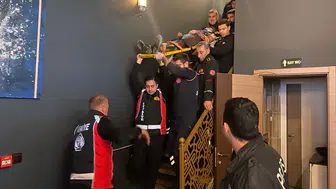 Siirt'te bir kadın havalandırma boşluğuna düştü