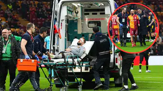 Galatasaray-İstanbulspor maçında korku dolu anlar