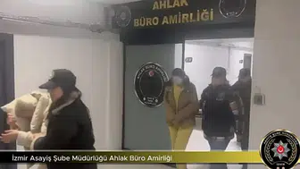 İzmir’de masaj salonlarına fuhuş operasyonu : 6 kişi tutuklandı