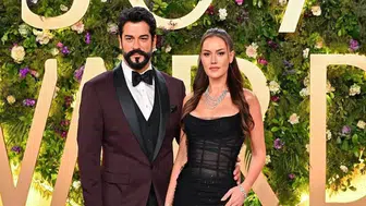 Burak Özçivit ve Fahriye Evcen çiftinin gergin anları kameraya yansıdı