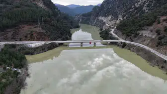 Kuraklıkla savaşan Feke Barajı'nda doluluk oranı arttı