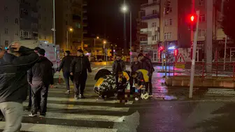 Kayseri'de cip ve motosiklet çarpıştı : 2 kişi yaralandı