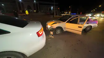 Karaman'da kaza : 1 yolcu yaralandı