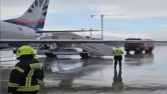 Antalya Havalimanı’nda facianın eşiğinden dönüldü