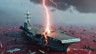 İran'dan ABD uçak gemisini hedef alan paylaşım